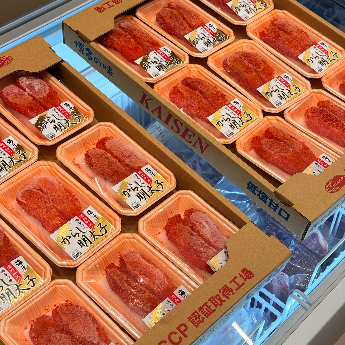 【日本原裝】盒裝明太子 80g｜鹹香微辣義大利麵茶泡飯首選