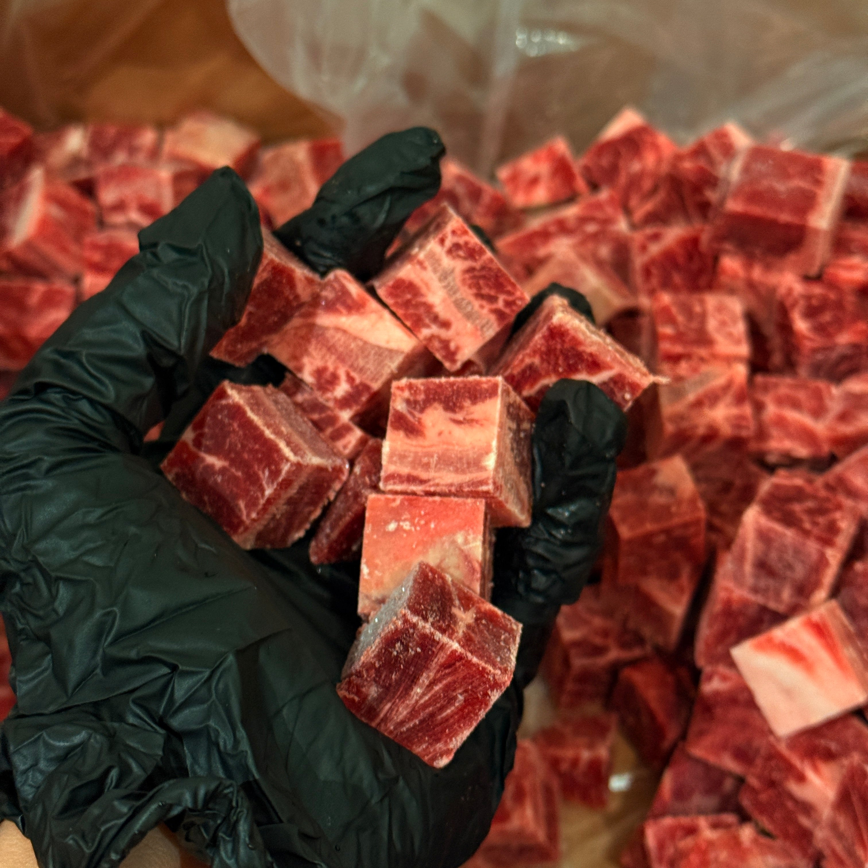 【美國USDA CHOICE】特級板腱骰子牛｜原塊厚切 高品質嫩煎