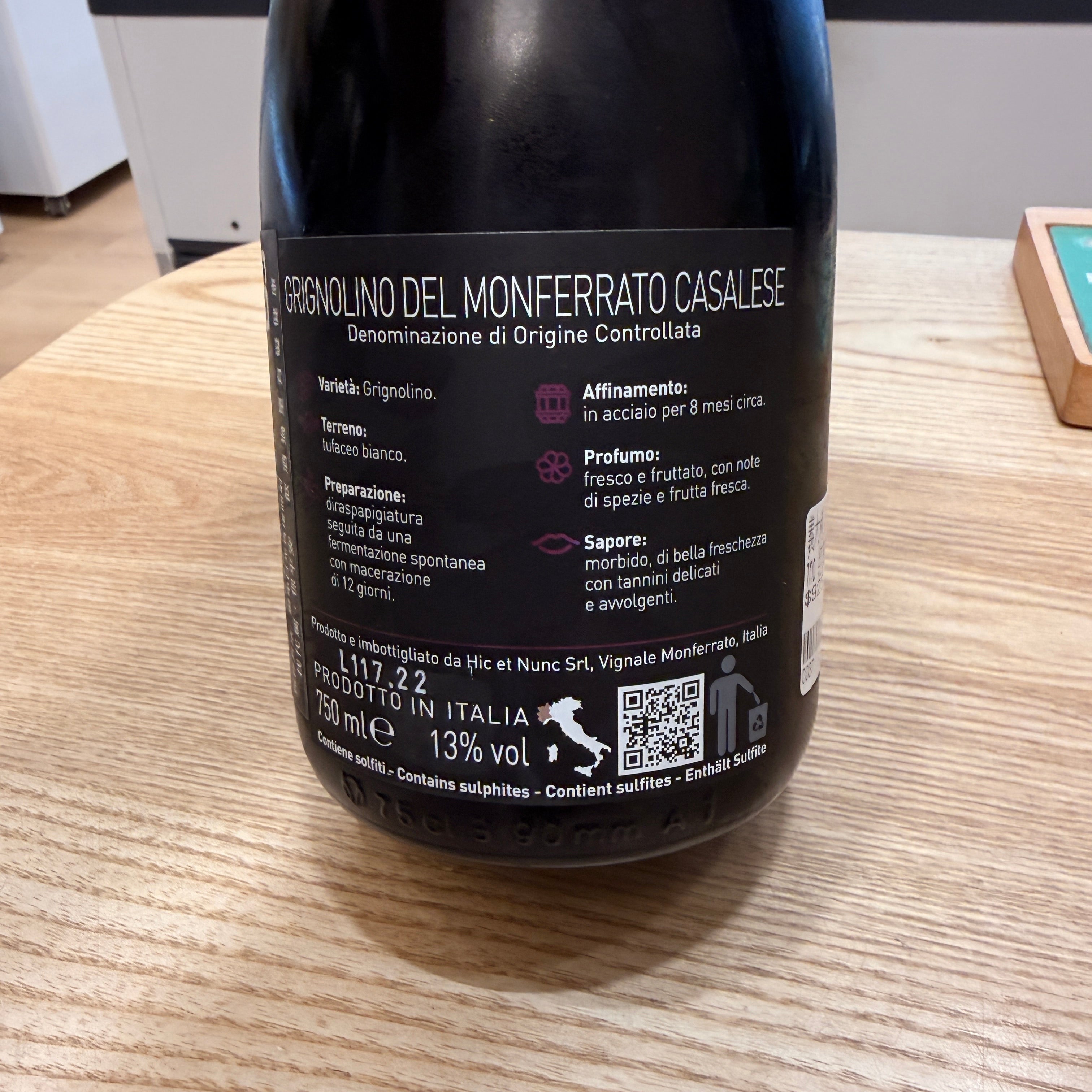 義大利 Altromondo Grignolino 紅葡萄酒【請於實體門市購買】
